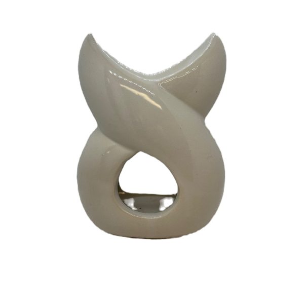 White Ceramic Burner