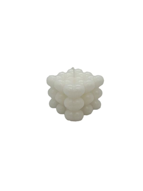 Heart Bubble Candle