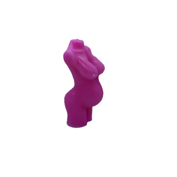 Pregnant Lady Candle