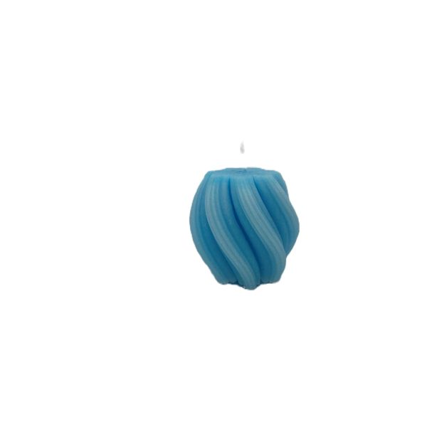 Small Swirl Candle